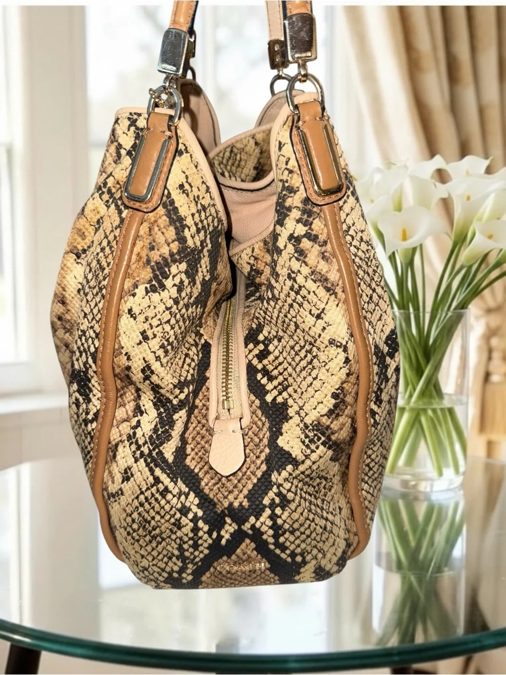 Coach slouchy hobo